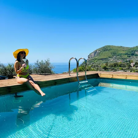 Villa Wanderlust Piano di Sorrento Exterior foto